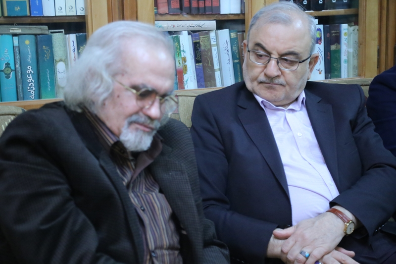 استاد مجاهدی / استاندارقم صادقی / مدیرکل ارشاد قم