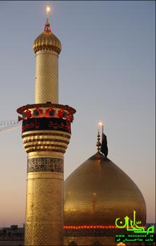 گنبد و بارگاه امام حسین (ع)